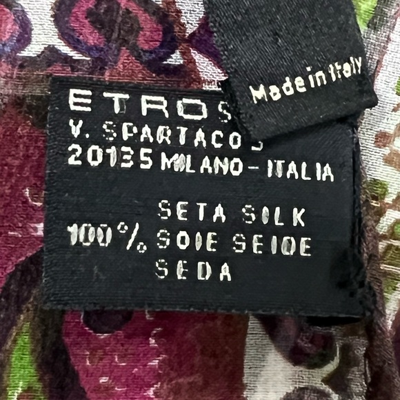 🎉Host Pick 🎉Etro Silk Scarf - Picture 5 of 6